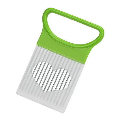 Stainless Steel Onion Cutter Holder Food Slicers Assistant Tomato Onion Slicer Holder Vegetables Cutting Fork Kitchen Gadgets